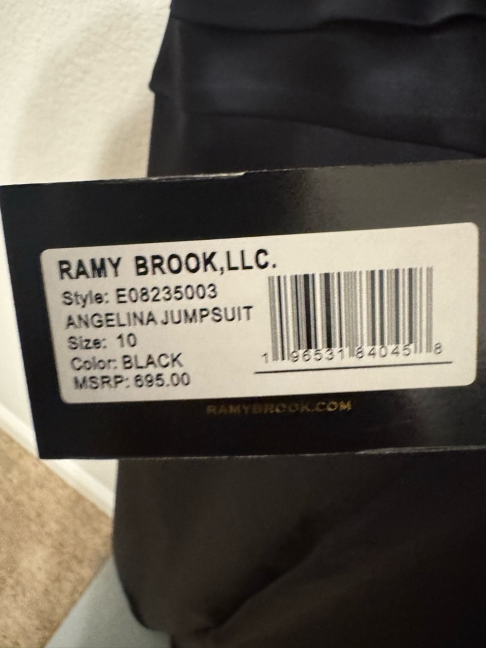 Ramy Brook
Angelina Pleated Twist-Front Halter Jumpsuit - Picture 7 of 7